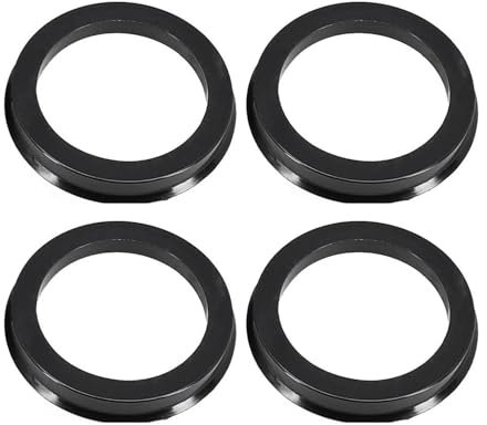 FNERRMEVC Spurverbreiterungsadapter Auto-Rad-Distanzstück-Mittenzapfen-Zentrierringe 73,1 Mm Bis 57,1 Mm Distanzscheiben-Nabenring Für VW Für Golf Mk4 1997-2005 Hubcentric Wheels Spacer
