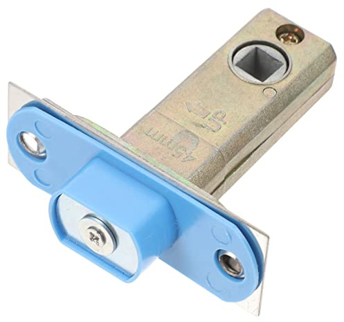 TOPPERFUN Loquet De Porte Tubulaire à Pêne Dormant Pour Porte Intérieure De Salle De Bain Serrure à Loquet En Acier Inoxydable 6mm x 45mm Pêne Magnétique Silencieux En Bois Installation