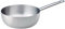 Pentole Agnelli Linea Acciaio Casseruola Conica con Manico Tubolare, 20 cm