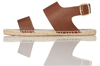 FIND Espadrille Base Sandal - Espadrillas Donna, Marrone (Tan), 36 EU