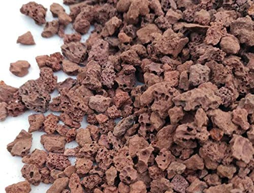 Super Aquarium Bio Volcanic Lava Rock (10-30mm) Aquarium Fish Tank Filter Media, Marine, Sump, Pond Filter Media (1.5kg)