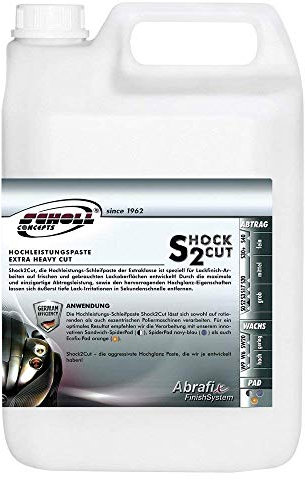 Scholl Concepts Shock 2 Cut Hochleistungspaste 5 Kilogramm Hochglanzpolitur