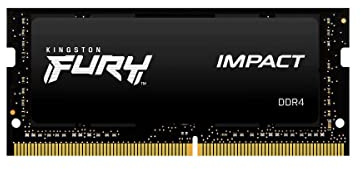 Kingston FURY Impact 8 GB 3200MHz DDR4 CL20 Laptop Memory Single Module KF432S20IB/8