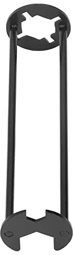Bathroom Sink Wrench, Home Multi-Function Safe and Sturdy Bathroom Sink Spanner, Black Sink Home Faucet Hose Wrench, for Sinks, Faucets, And Water Heaters