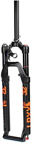 KANGXYSQ 27,5/29IN MTB Federgabel,Einstellung des Rückpralldämpfers Kabelsteuerung LUFTgabel Hub 120mm 1-1/8 (Color : A, Size : 27.5 inch)