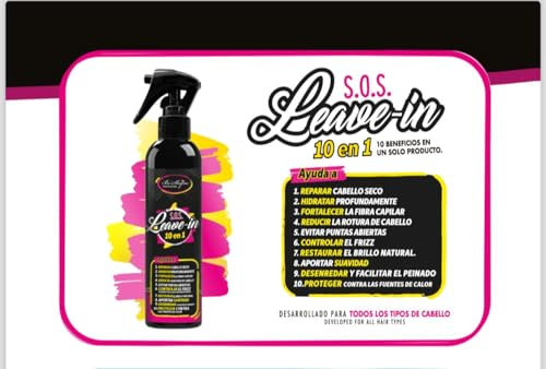 Be´Shyne® SOS Leave on 10 en 1. repara, hidrata, nutre 200ml