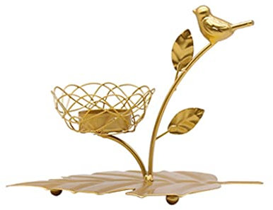 Kerzenhalter Iron Bird Candlestick Dekoration kreativer Tisch Candlestick Home Romantische Kerzenlicht -Dinner Requisiten Kerzenhalter für Zuhause (Size : A)
