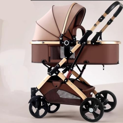 Standardkinderwagen Zwillinge, zusammenklappbarer Kinderwagen, Reise-Side-by-Side-Kinderwagen, doppelt abnehmbarer Kinderwagen, individuell verstellbares Verdeck, 0–36 Monate Kinderwagen