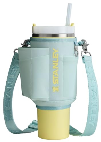 STANLEY All Day Quencher Carry All for 40 oz Tumbler with Handle | Crossbody Bag with Phone Holder Pocket, Card Sleeve & Detachable Strap | Water Bottle Carrier Bag | BPA-Free | Mist
