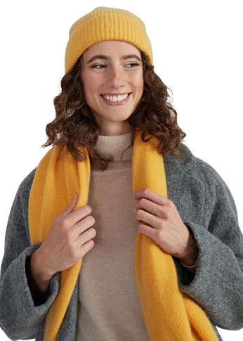 Style & Republic Damen Klassische Kaschmir Mütze-Beanie aus 100% Cashmere, Deine kuschelige und warme Premium-Strickmütze für stilvolle Herbst und Winter-momente