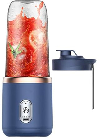 Personal Blender, Portable Blender smoothies Maker, 14Oz To-Go Fruit Mixer, Multi-Functional Baby Food Mixer for Home Kitchen, Easy to Rinse, Traveling Fruit Veggie Baby Food Juicer Cup