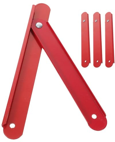 Generic Step Ladder Hinge Replacement 4Pcs Metal Folding Ladder Brackets Multifunctional Rod Design for Toolbox and Repair Applications