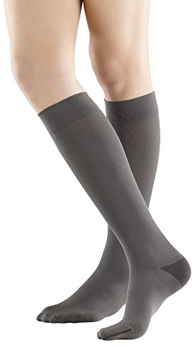 Bauerfeind VenoTrain Business AD CCL1 foot long Kompressionsstrümpfe S normal marine long