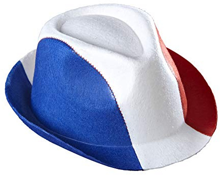 Widmann 0406I - Partyhut Frankreich, Public Viewing, Hut, Kopfschmuck, Accessoire, Mottoparty, Karneval