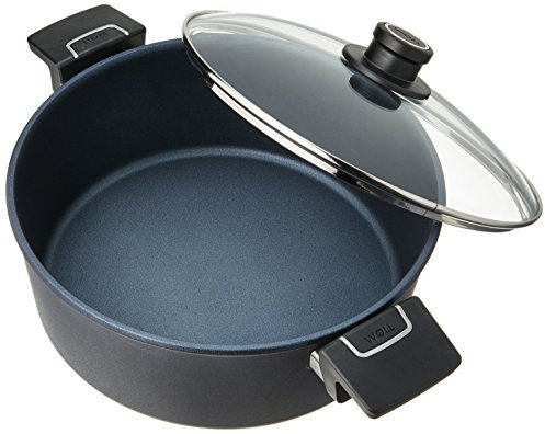 Woll Diamond Lite/Plus Kasserolle mit Deckel, diamantverstärkt, antihaftbeschichtet, kratzfest, Aluminiumguss, Induktion, 15 l