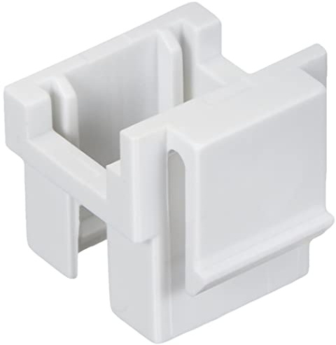 DIGITUS Keystone Coupleur - Adaptateur Fibre Optique - LC - pour Panneau de Brassage modulaire - Blanc