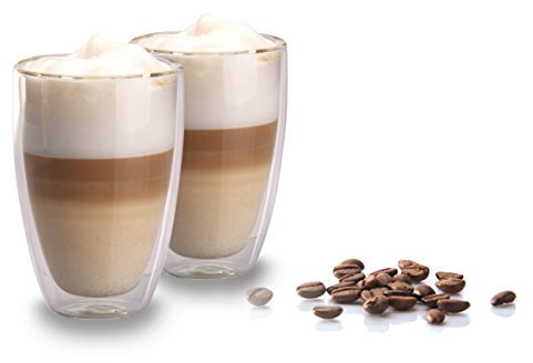 My Home 2er Set doppelwandige Latte Macchiato Gläser