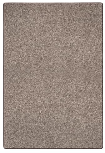 casa pura Teppich London | viele Größen | pflegeleichter Flacher Schlingenflor | Flurteppich, Wohnzimmerteppich, Küchenteppich, Schlafzimmerteppich (Hellbraun - 200x240 cm)