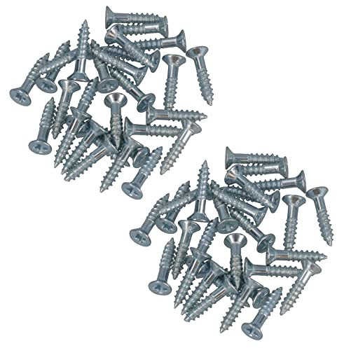 4mm x 20mm PZ2 Drive Countersunk Wood Chipboard Screws Fasteners 56pc