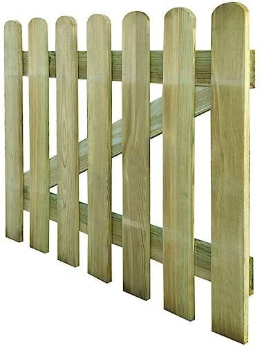 Briconess.com Cancelletto per Recinzione in Legno impregnato 100xH80 cm LASA