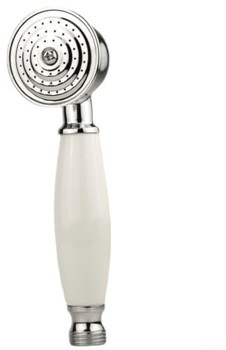Sileduove Duschkopf für Badewanne, Dusche, Handbrause aus Chrom, Vintage, Ersatz-Duschkopf, Abnehmbarer Badezimmer-Duschkopf