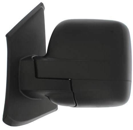 XYZ Parts Electric Wing Door Mirror With Heated Glass And Black Cover Compatible with Vauxhall Vivaro X82 Van 2014-2019 Passenger Side Left Hand Replacement