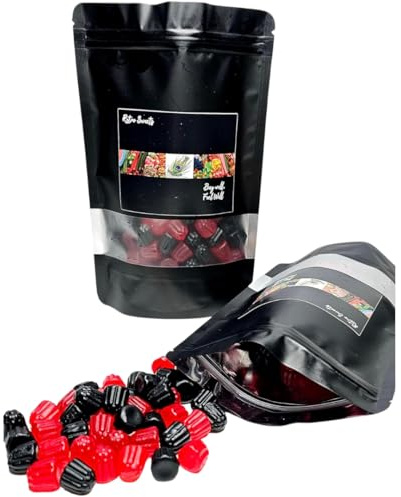 SKVDNTRADE8 Blackberry and Raspberry Gummy Sweets Fun With Our 500g bag of small Blackberries and Raspberries Sweets (500g, Blackberry & Raspberry Gummy sweets)