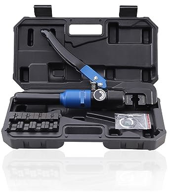 Strumento di crimpatura idraulico Pinza di crimpatura idraulica Strumento di compresse idraulica Gamma 4-70mm² Presse 5-6T Facile da usare, per lavori in metallo