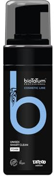 bioTaTum Tattoo Aftercare Foam Cleanser - Cleansing Foam - Soap Tattoo Wash - Professional Tattoo Cleaning Wash - Tattoo Cleaning, Skin Cleanser, For Fresh&Old Tattoos