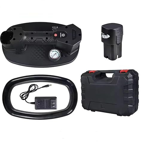 Ventouse Électrique à Vide,Ventouse Carrelage avec Batterie et Chargeur,Charge Maximale 220KG,Outil de Levage Industriel,Ventouses Lourde pour Granit,Verre,FenêTres (Modèle de Mise à Niveau)