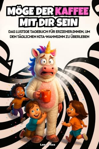 Möge der Kaffee mit dir sein! Das lustige Tagebuch für Erzieher:innen, um den täglichen Kita-Wahnsinn zu überleben: Das perfekte Geschenk für alle ... zwischen Bastelchaos und Bauklotzdrama