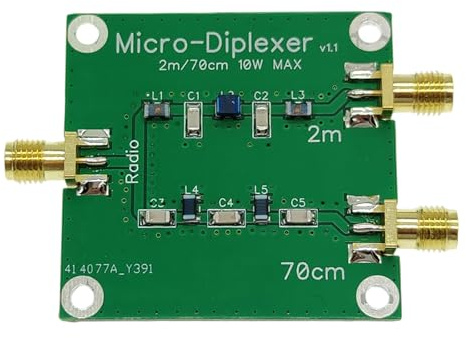 Gramigg Portable 10W V/U Band Duplex Filter Communication Filter Ensures Stable And Clear Signals Ideal For Outdoor Use Band Communication