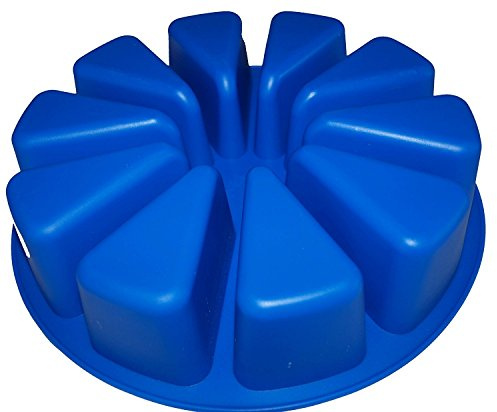 Large Round Silicone Segment Mould/Slice/Wedge/Portion Wheel-Cake/Dessert/Soap FREE POSTAGE by Siliconesupplies