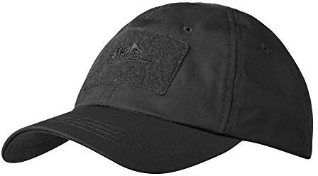 Helikon-Tex Herren Tactical BBC Cap - Polycotton Ripstop Schwarz, Schwarz, Einheitsgröße EU