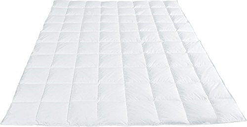 Erwin Müller Einziehdecke Posen 90% Daunen, 10% Federn extra leicht Größe 135x200 cm