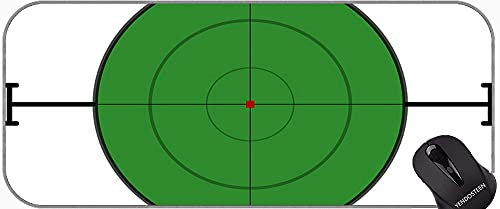 Mouse Pad Divertente personalizzato, pistole Armi Target Gaming Mousepad