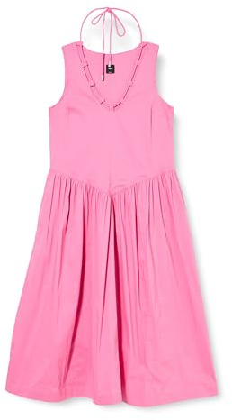 Pinko Anonymous Robe Tecno Popeline Cocktail, O21_Lilas Sauvage, XXS Femme