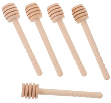 NAMOARLY Honey Jar Multi-Function Stirring Stick Portable Honey Stirrer Wear-Resistant for Household