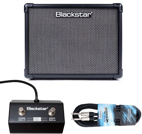 Blackstar ID Core 20 V3 Gitarren-Verstärker Combo + FS-11 Fußschalter + keepdrum Klinkenkabel