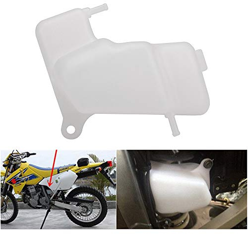 Runfarr Serbatoio Liquido Refrigerante Moto,Vaschetta Espansione Radiatore | per DRZ400 2000-2004 DRZ400S 2000-2017 DRZ400E 2000-2017 DRZ400SM 2005-2017