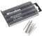 BinPhorm 20 PCS 0.3-1.6mm Shank Twist Drill DIY Kit HSS Micro Twist Drill Bit Set for Wood Plastic