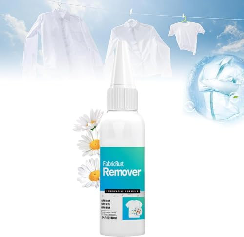 2024 Fabric Rust Remover, Fabric Rust Stain Remover for Clothes, Fabric Rust Stain Remover Strong Clothes Rust Remover, 80ML (1pcs)