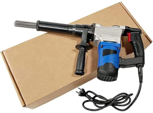 Marteau à aiguilles Détartreur à aiguilles électrique portatif Pistolet de dérouillage à aiguilles électrique, 1100 W 220 V Détartreur à aiguilles portatif Machine de nettoyage pour l'élimin