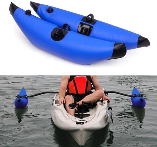 Stabilizzatore Stabilizzatore per Barca in PVC Canoa Kayak, Stabilizzatore Stabilizzatore per Barca in PVC Canoa Kayak con Stabilizzatore Gonfiabile in PVC per