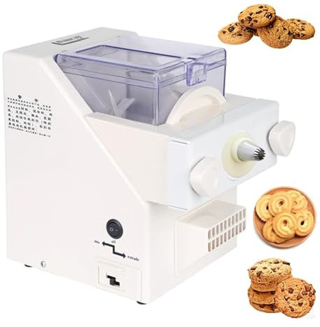 LBMED Fabricant Formes Biscuits 180W,Machine Fabrication Biscuits Automatique avec 8busesdifférentes Et 6types Moules À Biscuits,Vitesse 50-60tr/min,Production Uniforme Rapide,Production,pour Cuisine