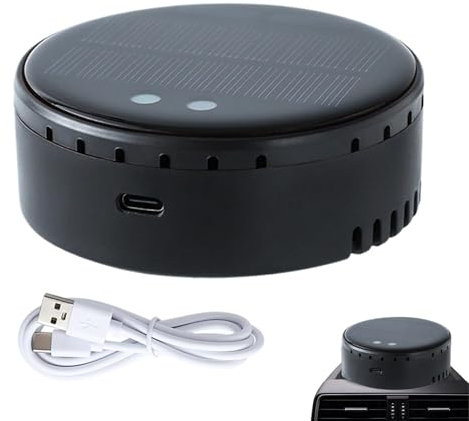 Euyehn Purificador de aire para coche, eliminador de olores - Purificador de coche HEPA ambientador portátil | Accesorios para vehículos pequeños, desodorante para el hogar para dormitorio y olores