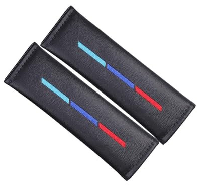 LDWRMHFN 2 Pièces Voiture Protège Ceinture, pour BMW X1 (U11) 2022-2024 Sécurité épaulette Protecteur Couverture Coussinets de Protection
