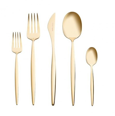 Karaca Lızbon Gold 6-Personen 30-teiliges Besteckset