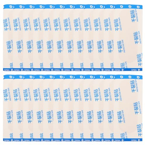 UKCOCO 100 Stück Elastisches Heftpflaster für Rissige Hände und Füße Atmungsaktives Druckempfindliches Tape 72mm X 25mm Hautschutz bei Schrunden Schnelles Heilungsförderndes