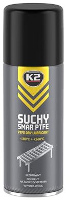 K2 Teflon (PTFE) Trockenschmiermittel Spray,Trockenschmierspray, Teflonspray, Kettenfett, silikonfrei 400ml